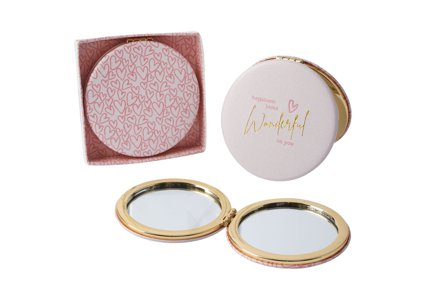 Just Smile 'Happiness Looks...' Compact Mirror