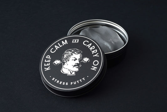 Dapper Chap 6 Stress Putty Tins In Display