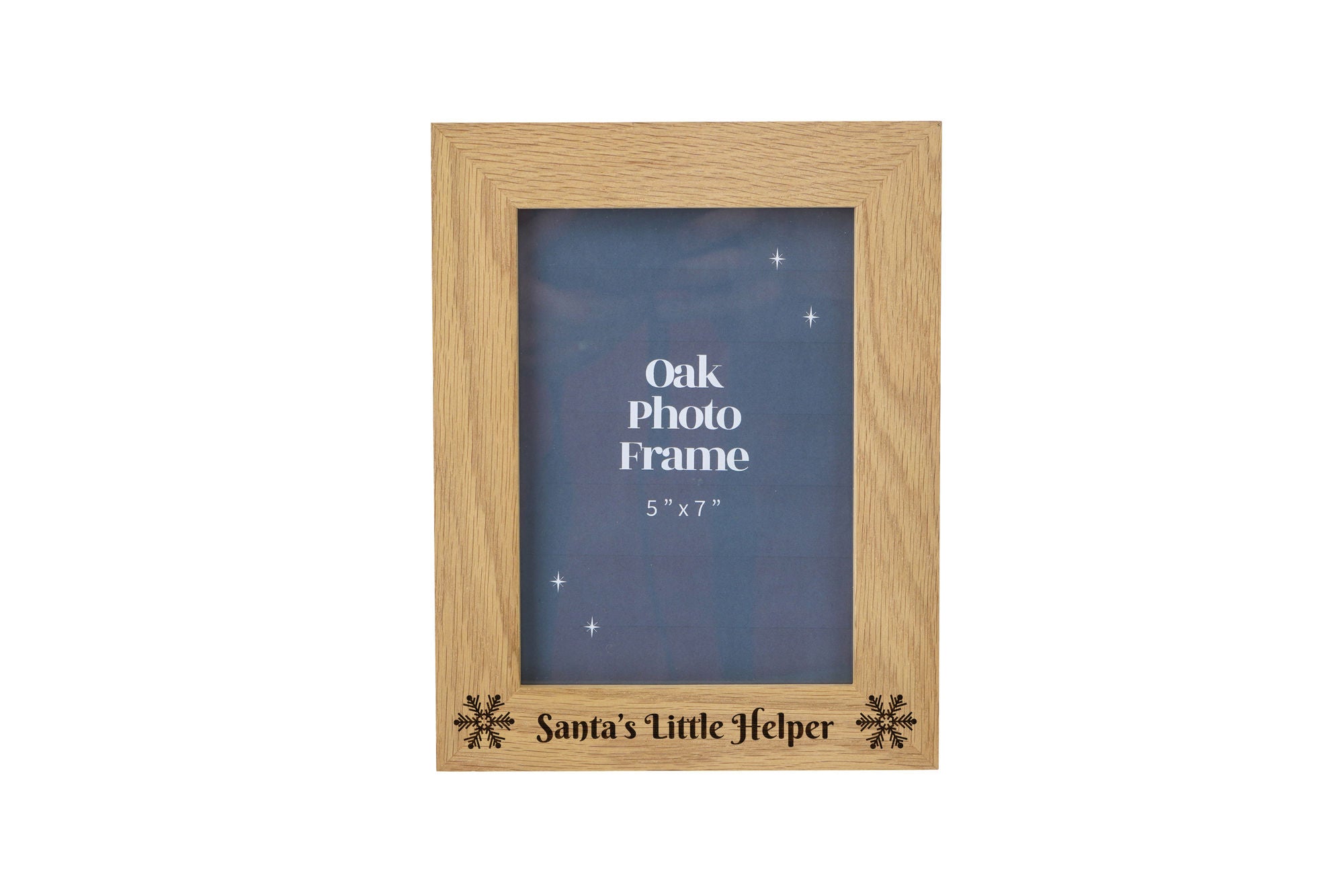 Helper Frame 5x7 Oak Photo Frame - 'Santa's Little Helper' – The CGB Gift Shop