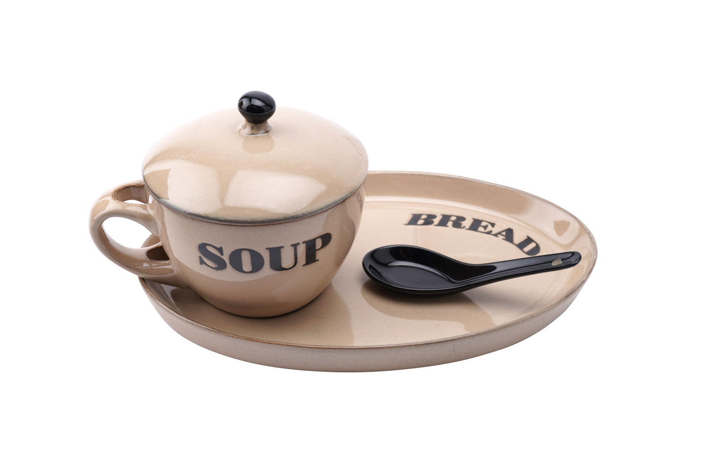 Cream Soup Bowl and Bread Plates